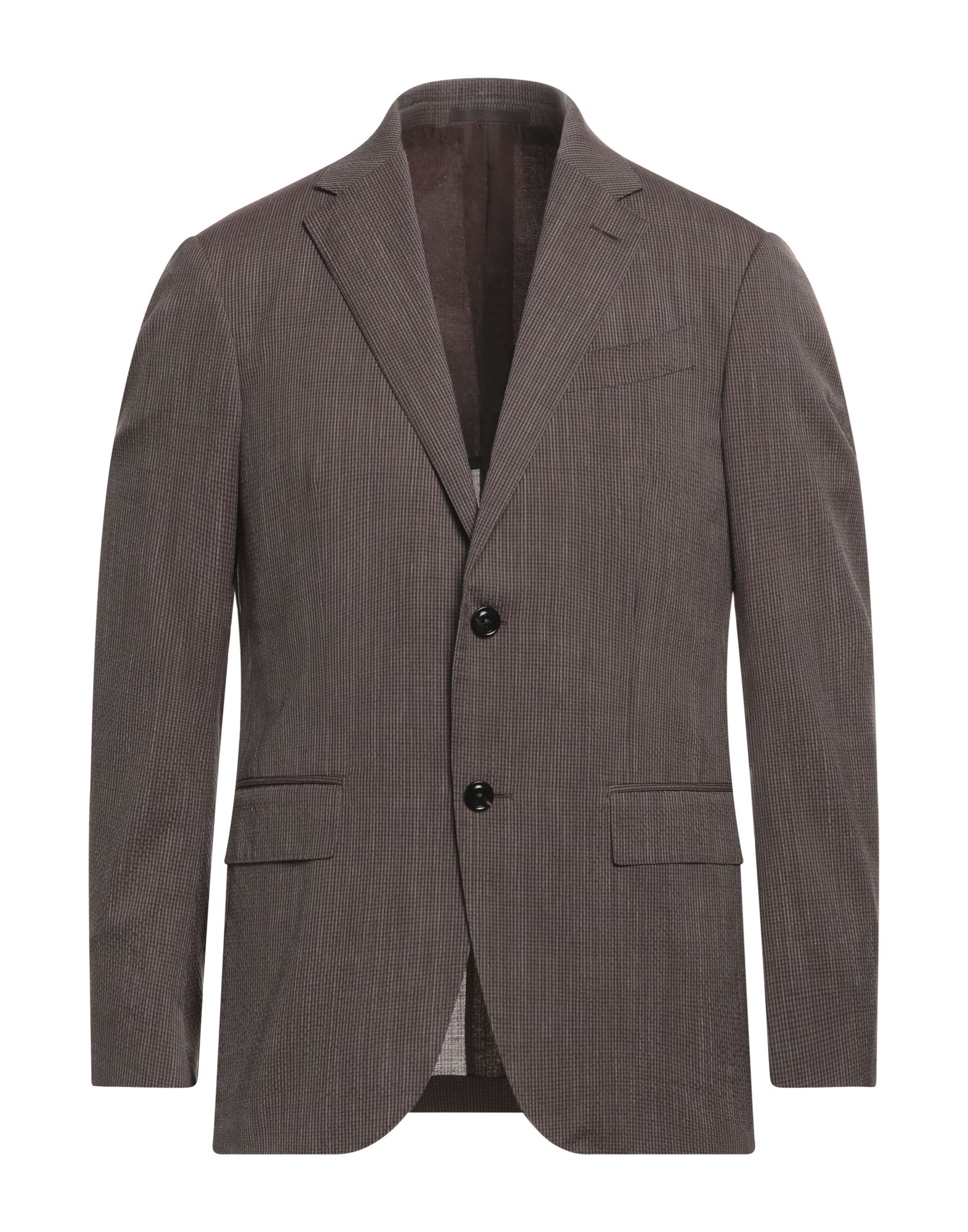 Zegna Suit Jackets In Brown