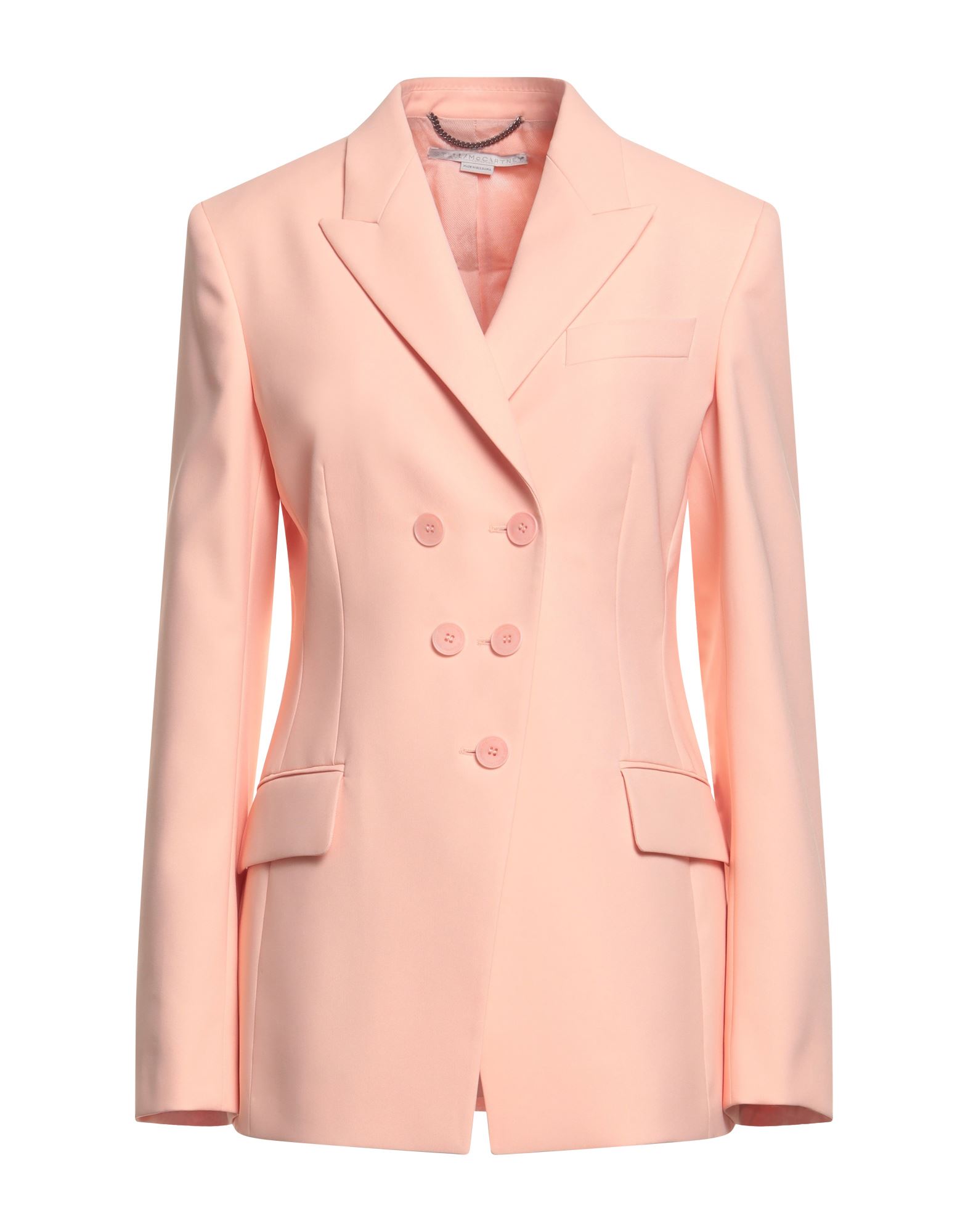 Shop Stella Mccartney Woman Blazer Blush Size 8-10 Polyester, Elastane In Pink