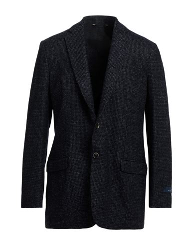 Brooks Brothers Man Suit Jacket Midnight Blue Size 40 Wool, Polyamide, Viscose