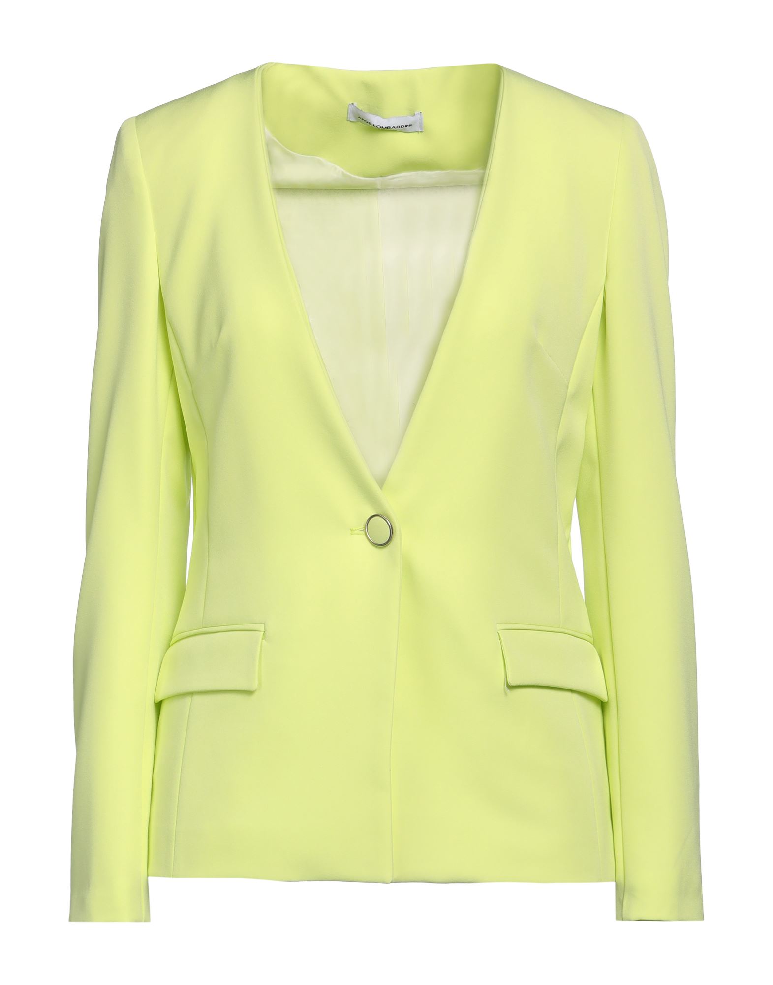 Atos Lombardini Suit Jackets In Yellow