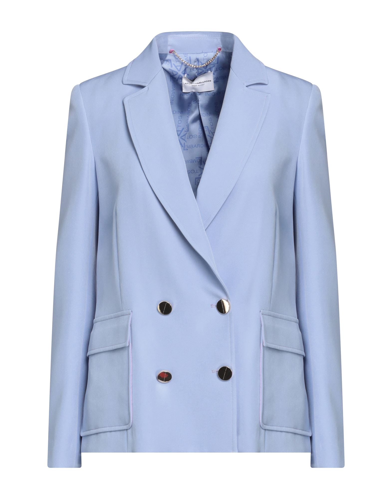 Atos Lombardini Suit Jackets In Blue