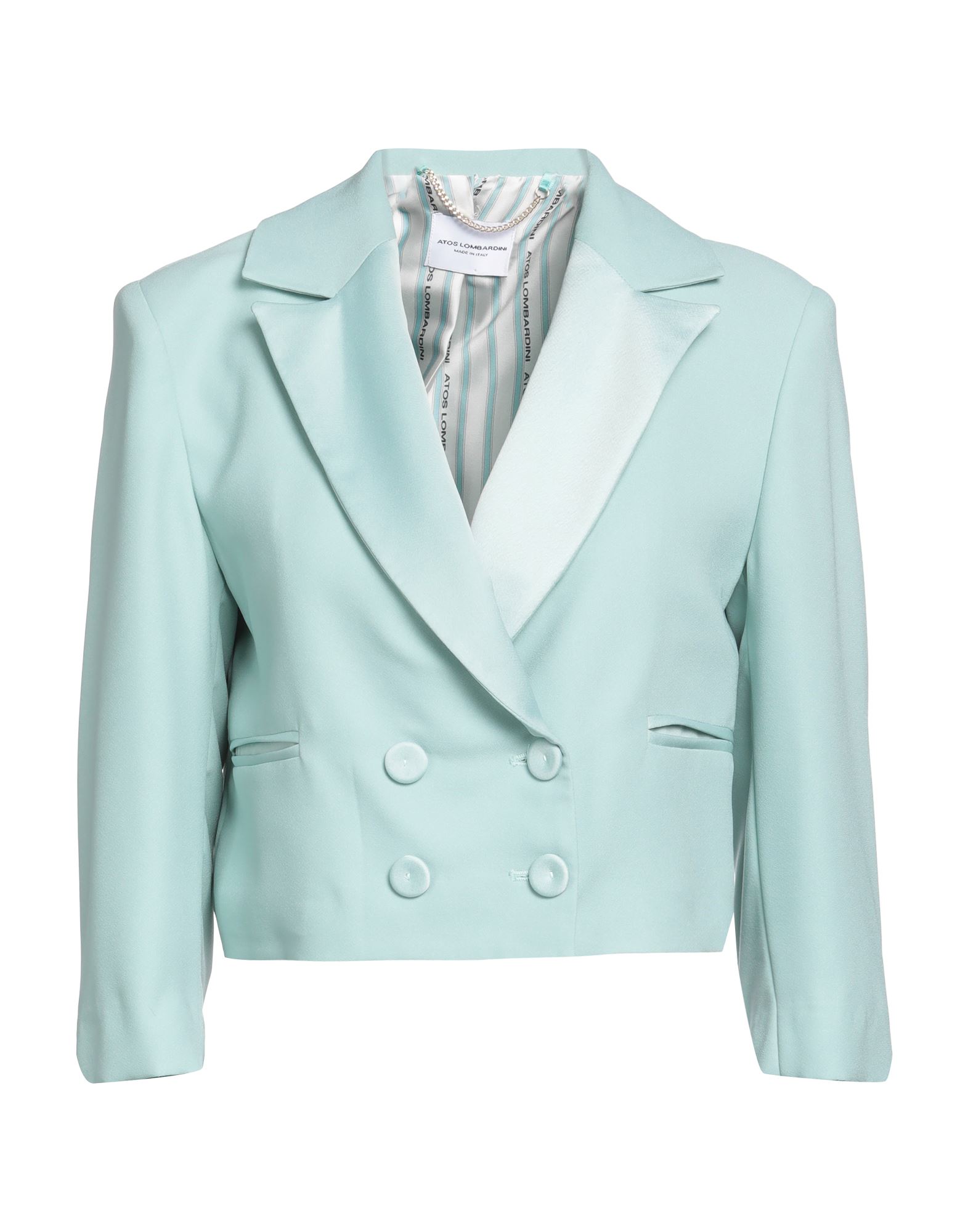 Atos Lombardini Suit Jackets In Green