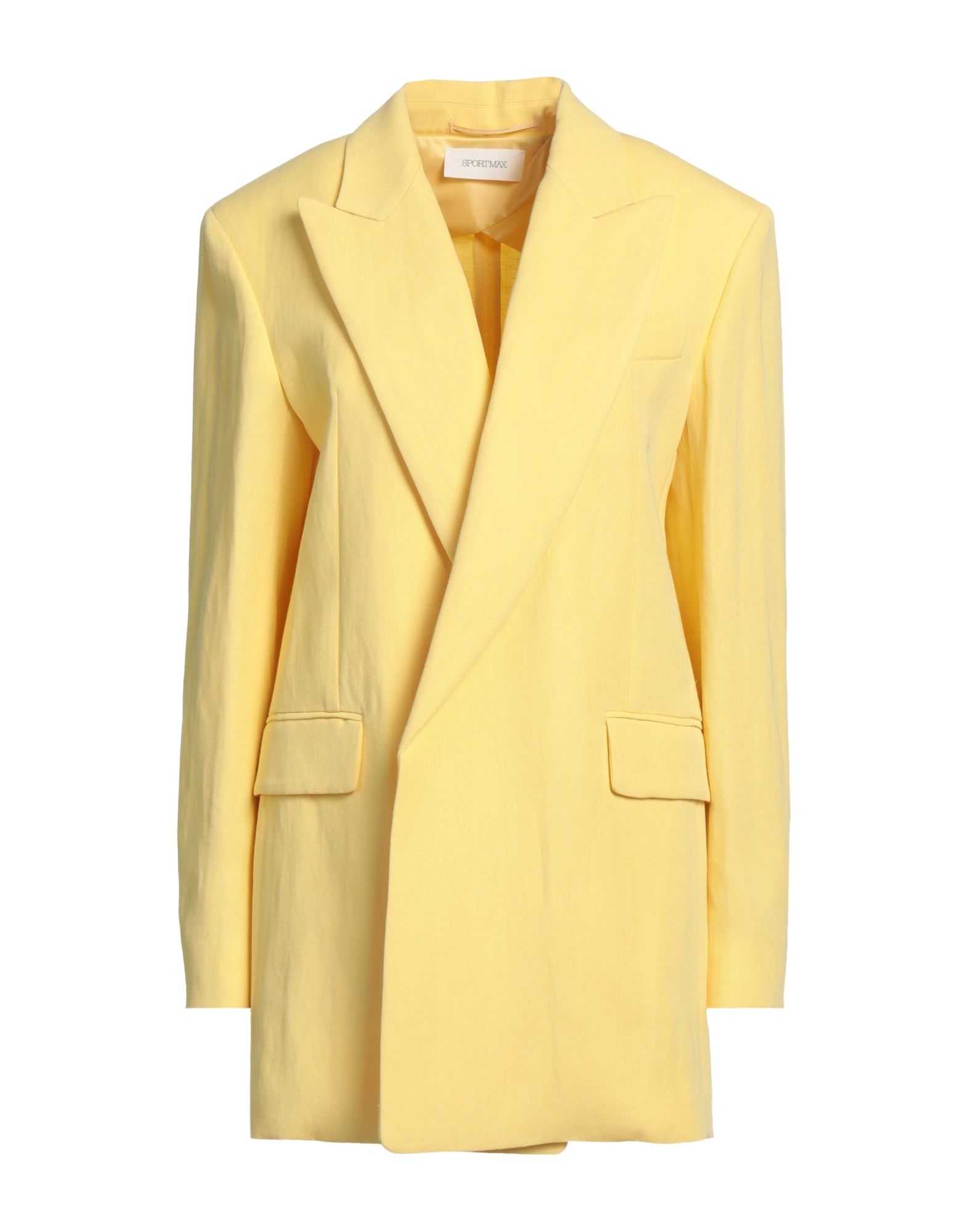 Sportmax Suit Jackets In Yellow