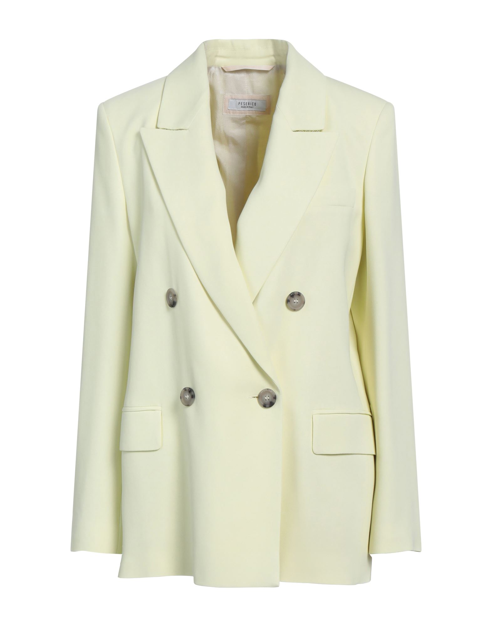 Peserico Suit Jackets In Yellow