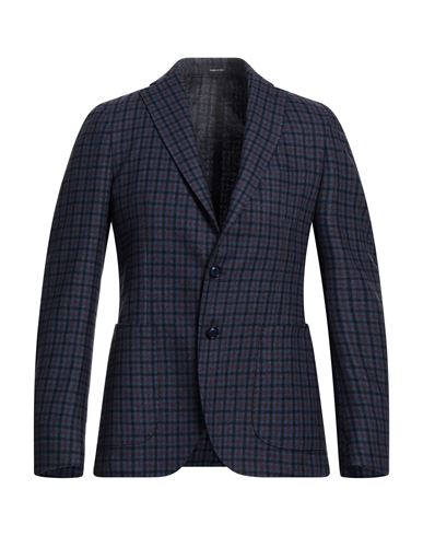 Angelo Nardelli Man Suit Jacket Blue Size 46 Virgin Wool, Polyamide