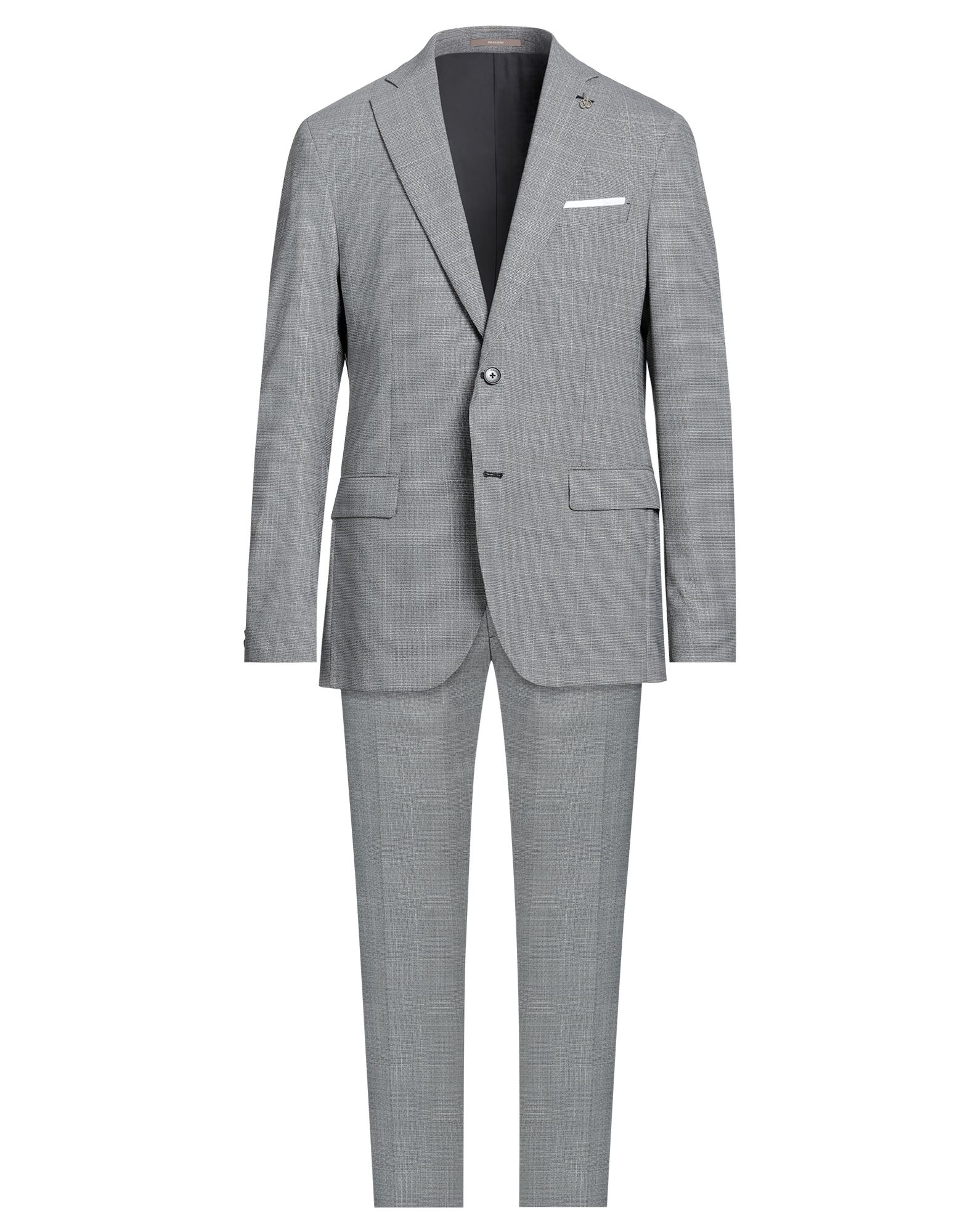 Paoloni Suits In Light Grey | ModeSens