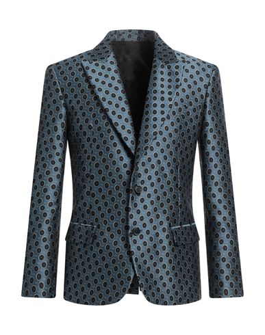 Ermanno Scervino Man Suit Jacket Pastel Blue Size 40 Polyester