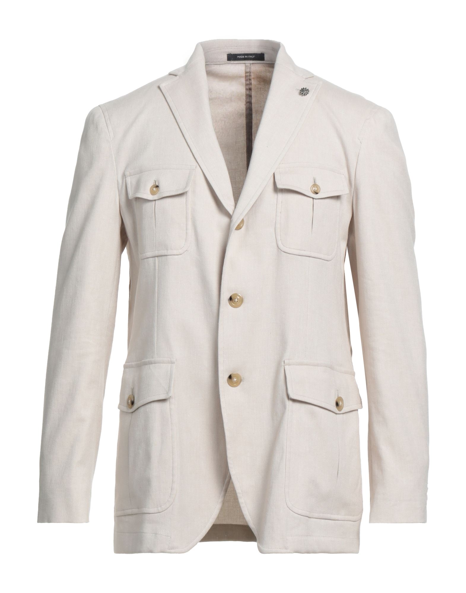 Angelo Nardelli Suit Jackets In White
