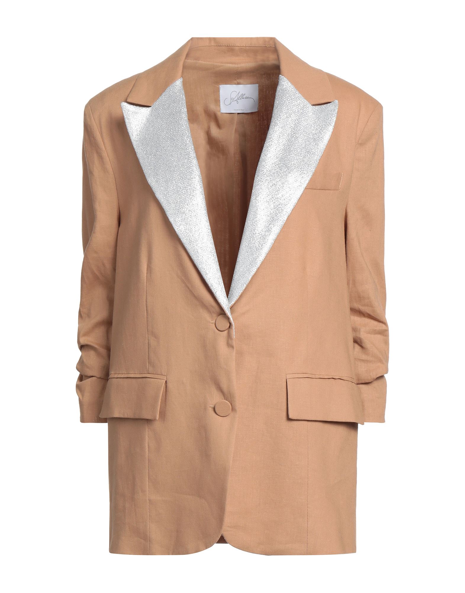 Soallure Suit Jackets In Beige