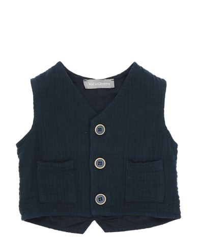 Kid's Company Babies'  Newborn Boy Tailored Vest Midnight Blue Size 3 Cotton