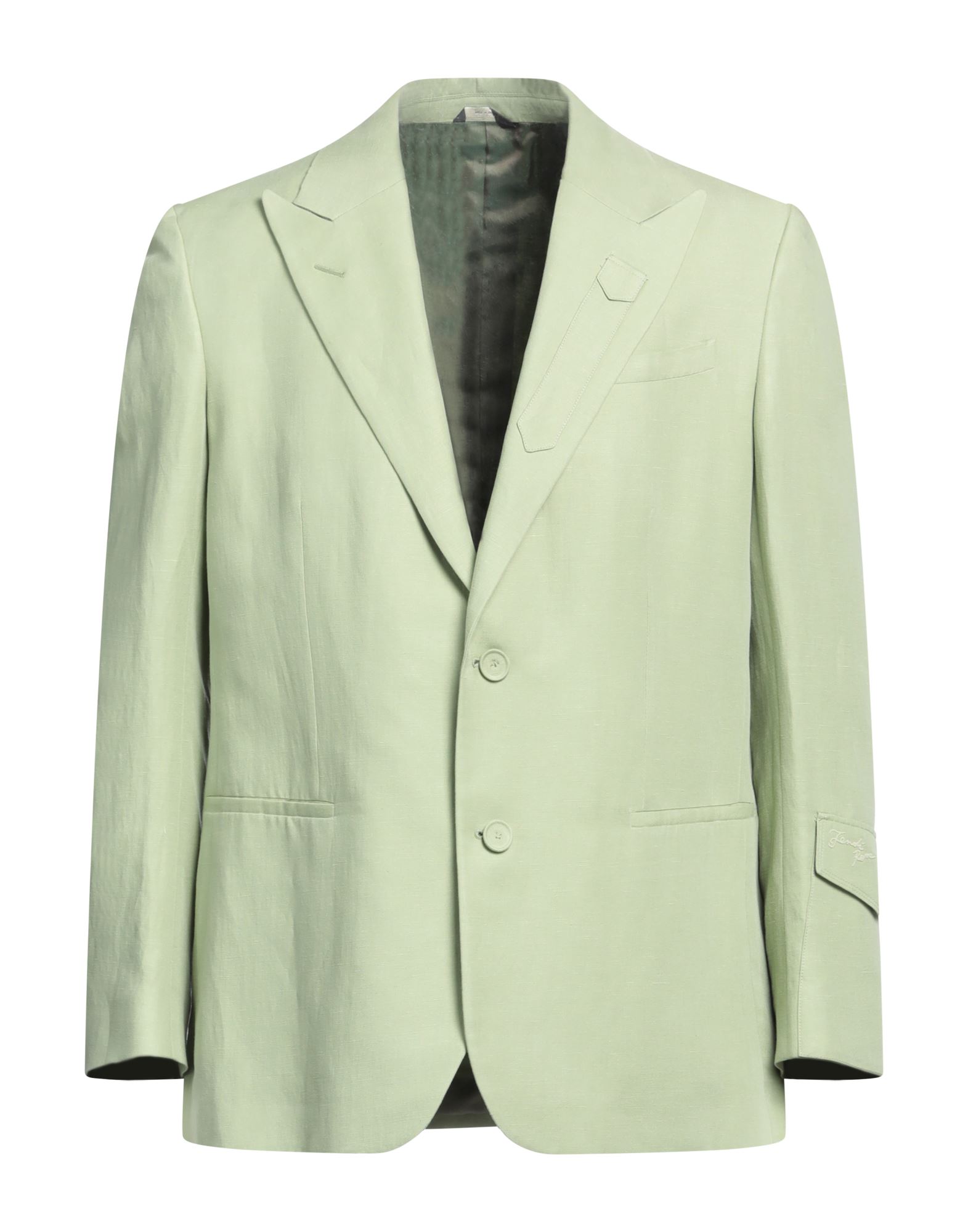 Fendi Suit Jackets In Sage Green
