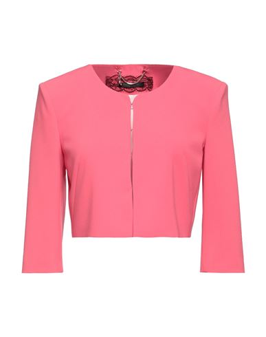 Patrizia Pepe Sera Woman Blazer Fuchsia Size 10 Polyester, Elastane In Pink