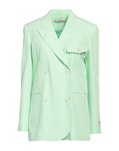Shop Hinnominate Woman Blazer Light Green Size M Polyester, Elastane