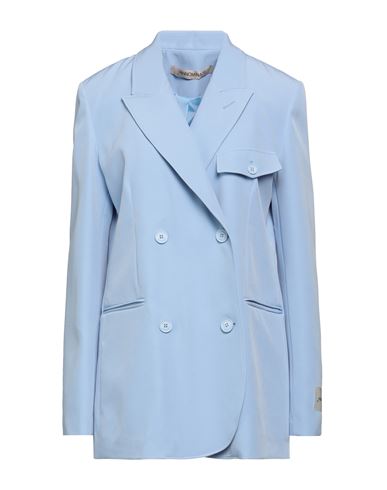 Hinnominate Woman Suit Jacket Sky Blue Size Xs Polyester, Elastane