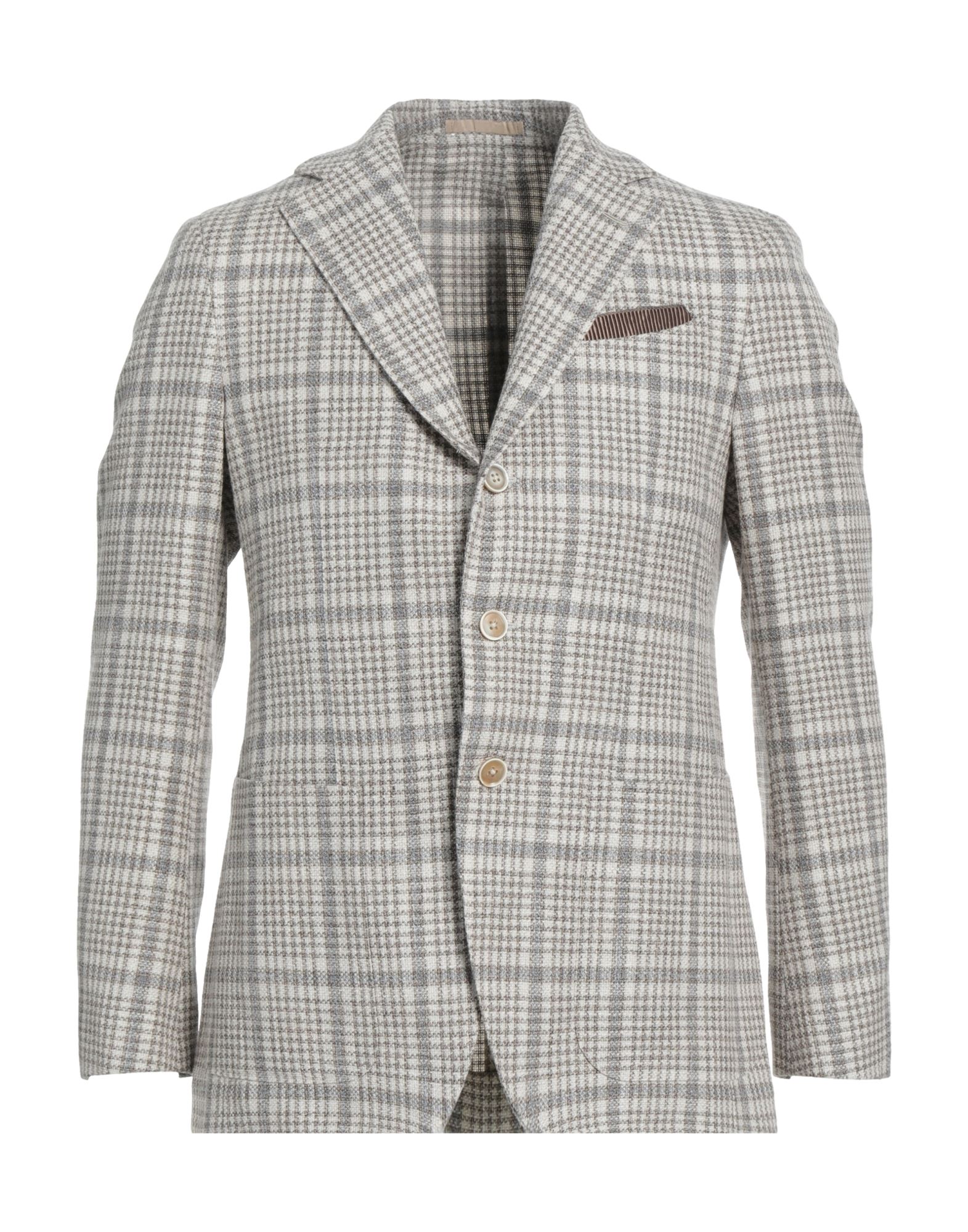 Caruso Suit Jackets In Grey