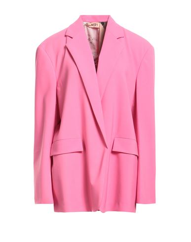 N°21 Woman Suit Jacket Fuchsia Size 4 Polyester, Wool, Elastane In Pink