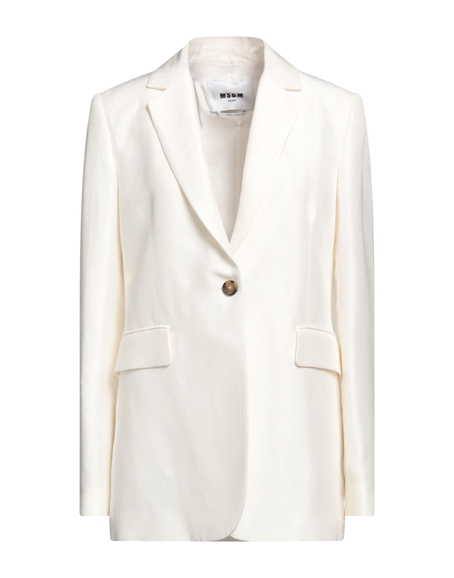 Msgm Suit Jackets In White