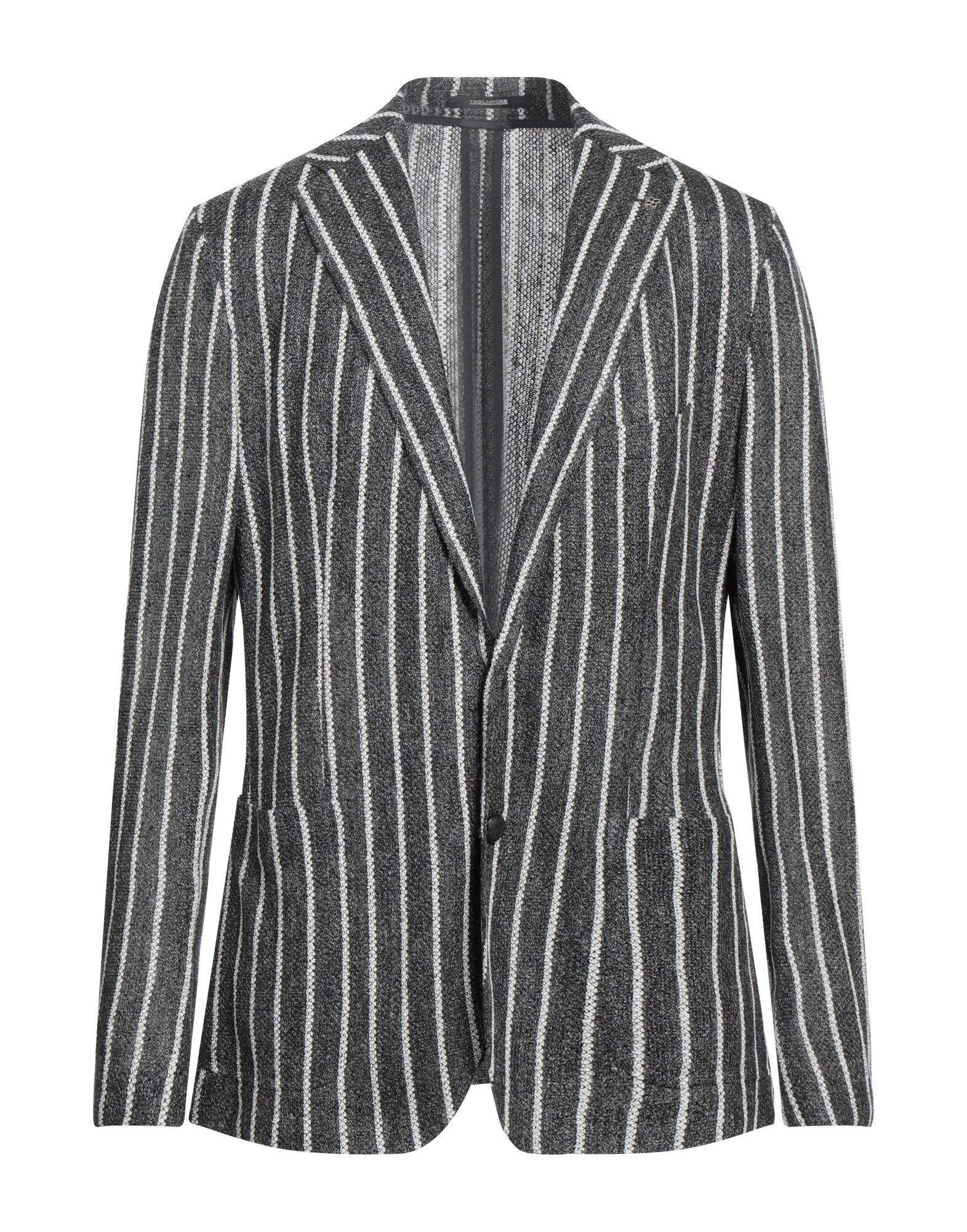 Tagliatore Suit Jackets In Grey
