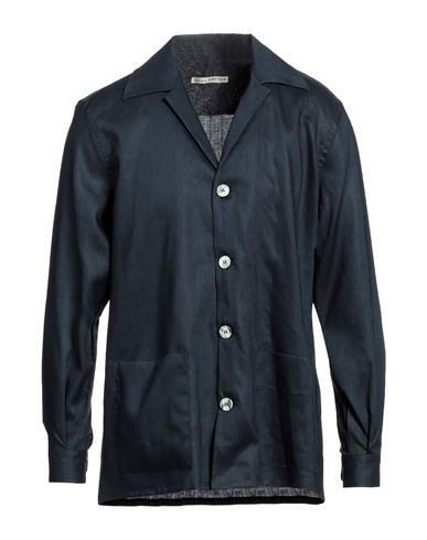 Neill Katter Man Suit Jacket Midnight Blue Size S Linen