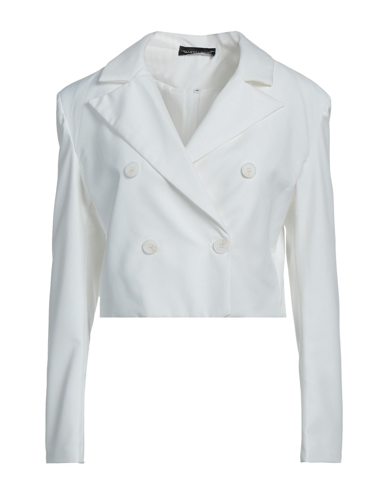 Vanessa Scott Suit Jackets In White