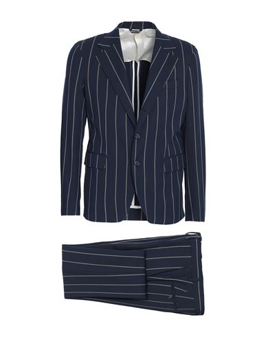 Brian Dales Man Suit Midnight Blue Size 36 Polyamide, Polyester, Wool, Elastane