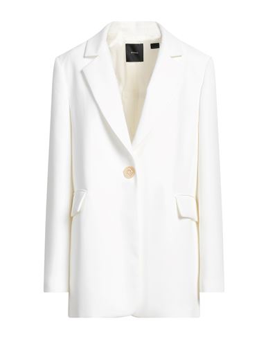 Pinko Woman Blazer White Size 8 Polyester, Elastane