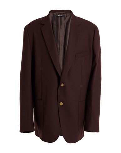 Dunhill Man Suit Jacket Burgundy Size 44 Wool In Red