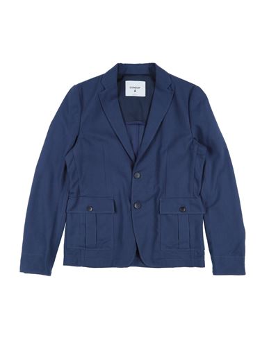 Dondup Babies'  Toddler Boy Suit Jacket Slate Blue Size 4 Cotton