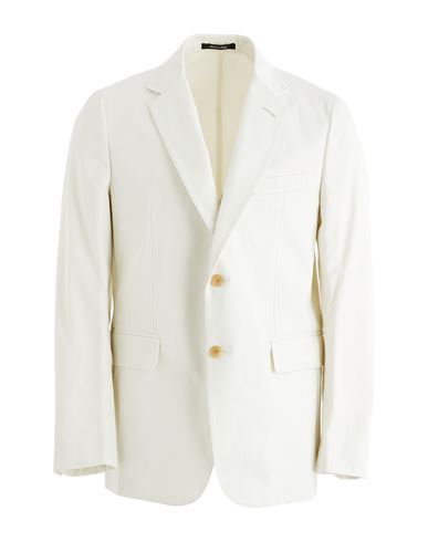 Dunhill Man Suit Jacket Beige Size 42 Cotton