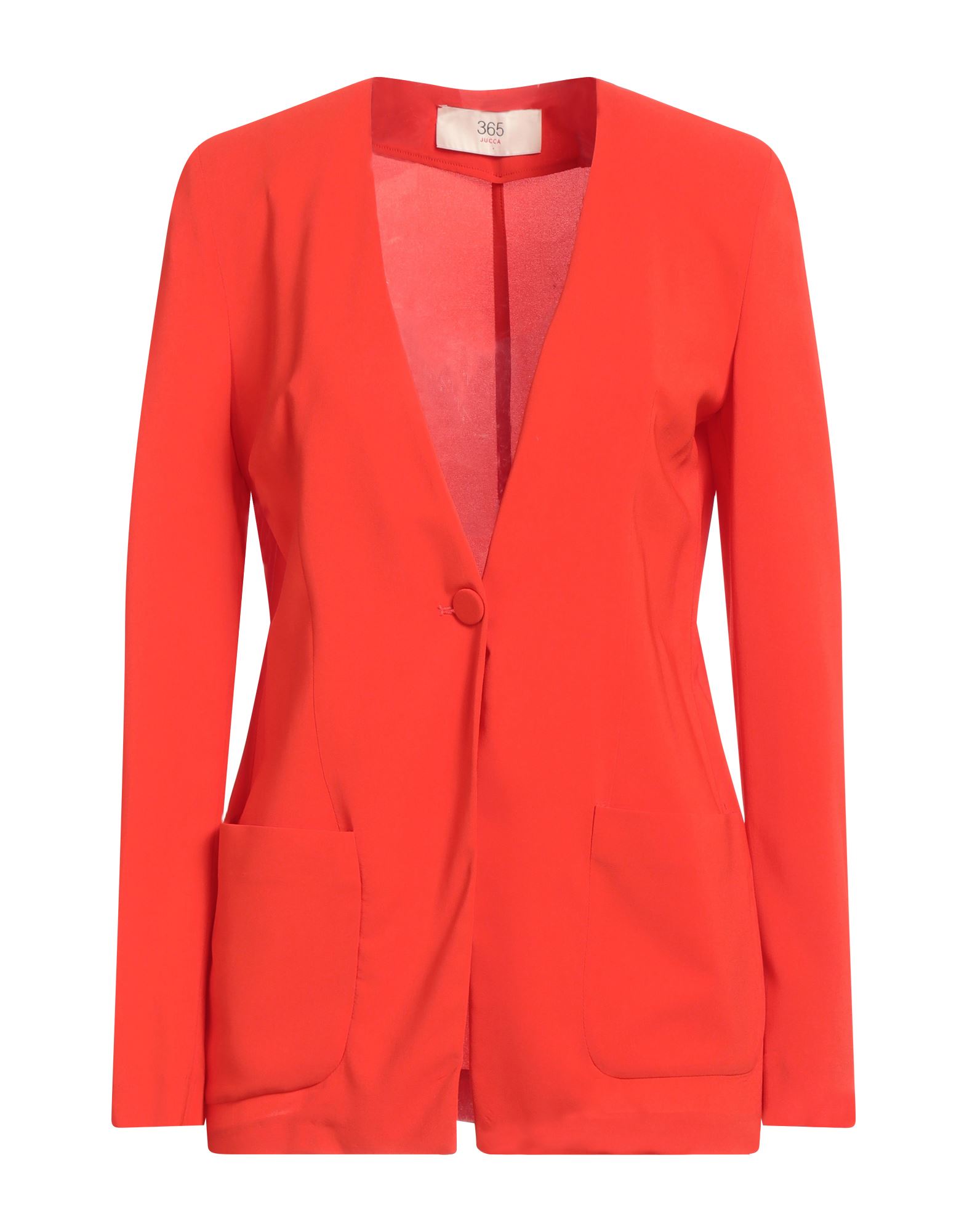 Jucca Suit Jackets In Tomato Red