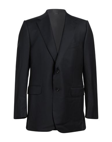 Shop Dunhill Man Blazer Black Size 50 Wool