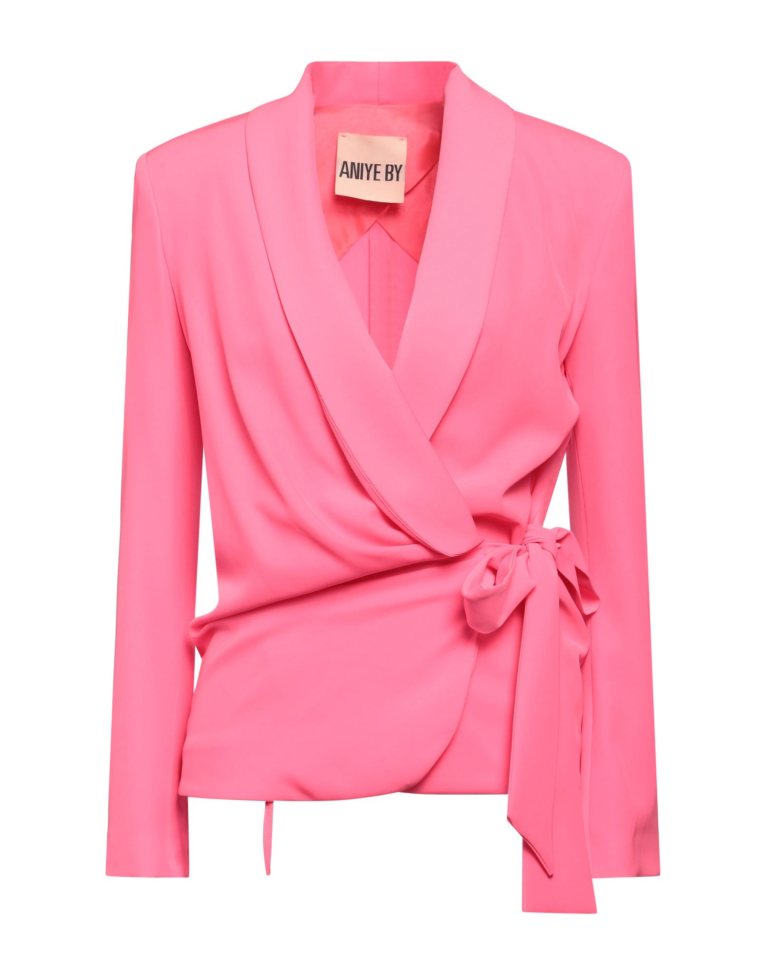 Aniye By Woman Blazer Fuchsia Size 8 Polyester, Elastane In Pink