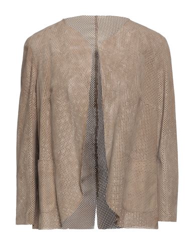 Salvatore Santoro Woman Suit Jacket Dove Grey Size 6 Ovine Leather