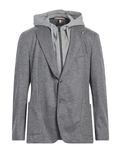 Shop Hugo Boss Boss Man Blazer Grey Size 44 Virgin Wool, Polyamide, Elastane