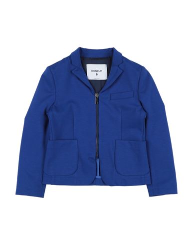 Dondup Babies'  Toddler Boy Blazer Bright Blue Size 4 Cotton, Polyamide, Elastane