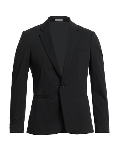 Officina 36 Man Suit Jacket Black Size 36 Polyester, Viscose, Elastane