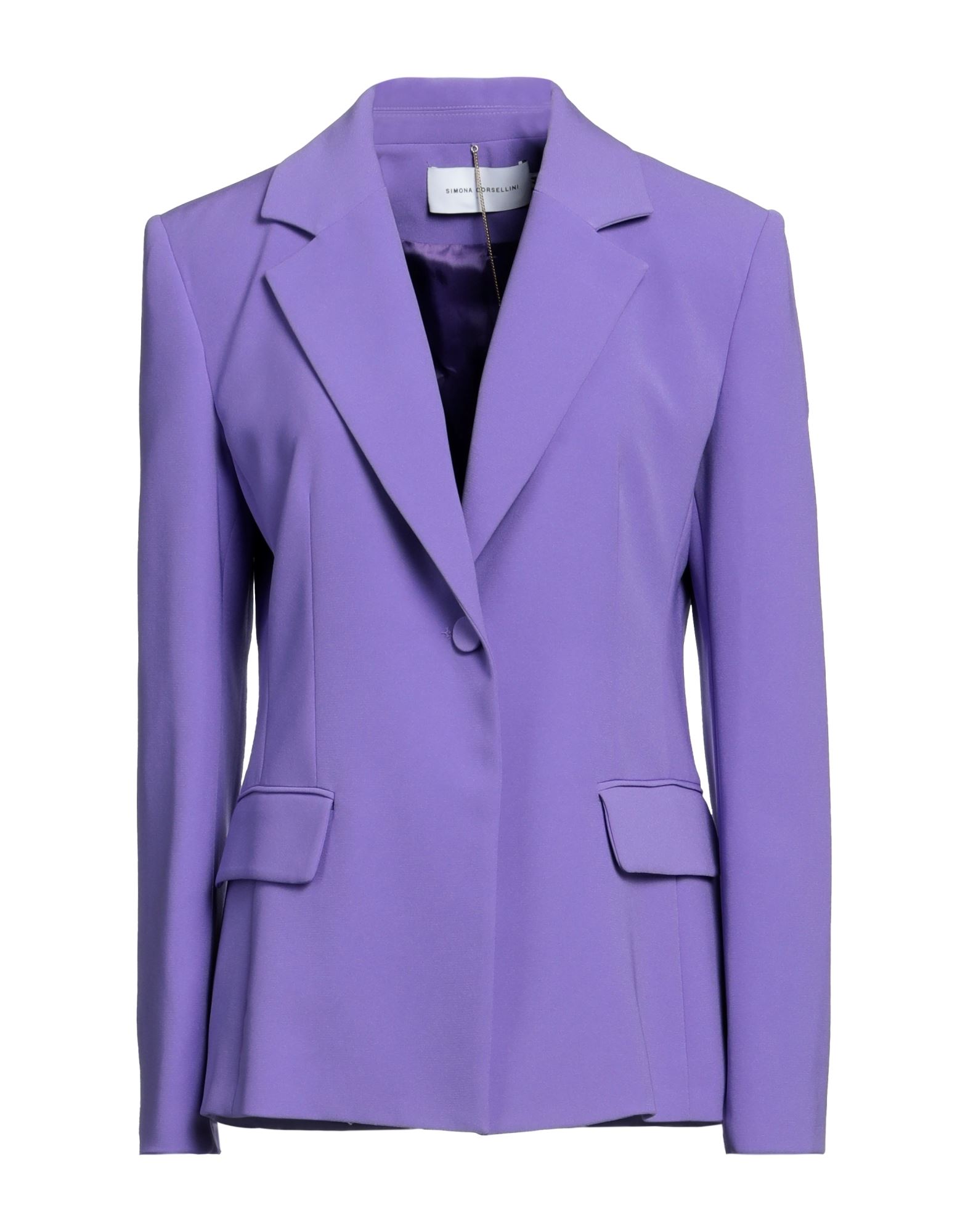 Simona Corsellini Suit Jackets In Purple