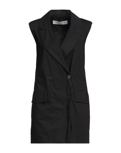 Shirtaporter Woman Suit Jacket Black Size 2 Cotton
