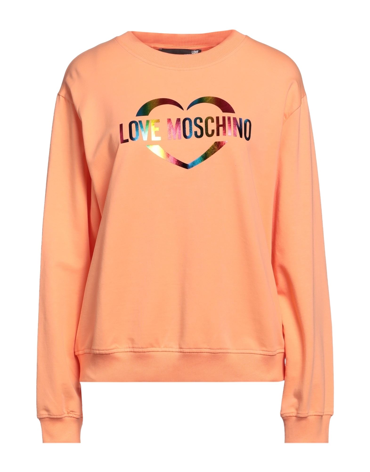 Love Moschino Sweatshirts In Orange