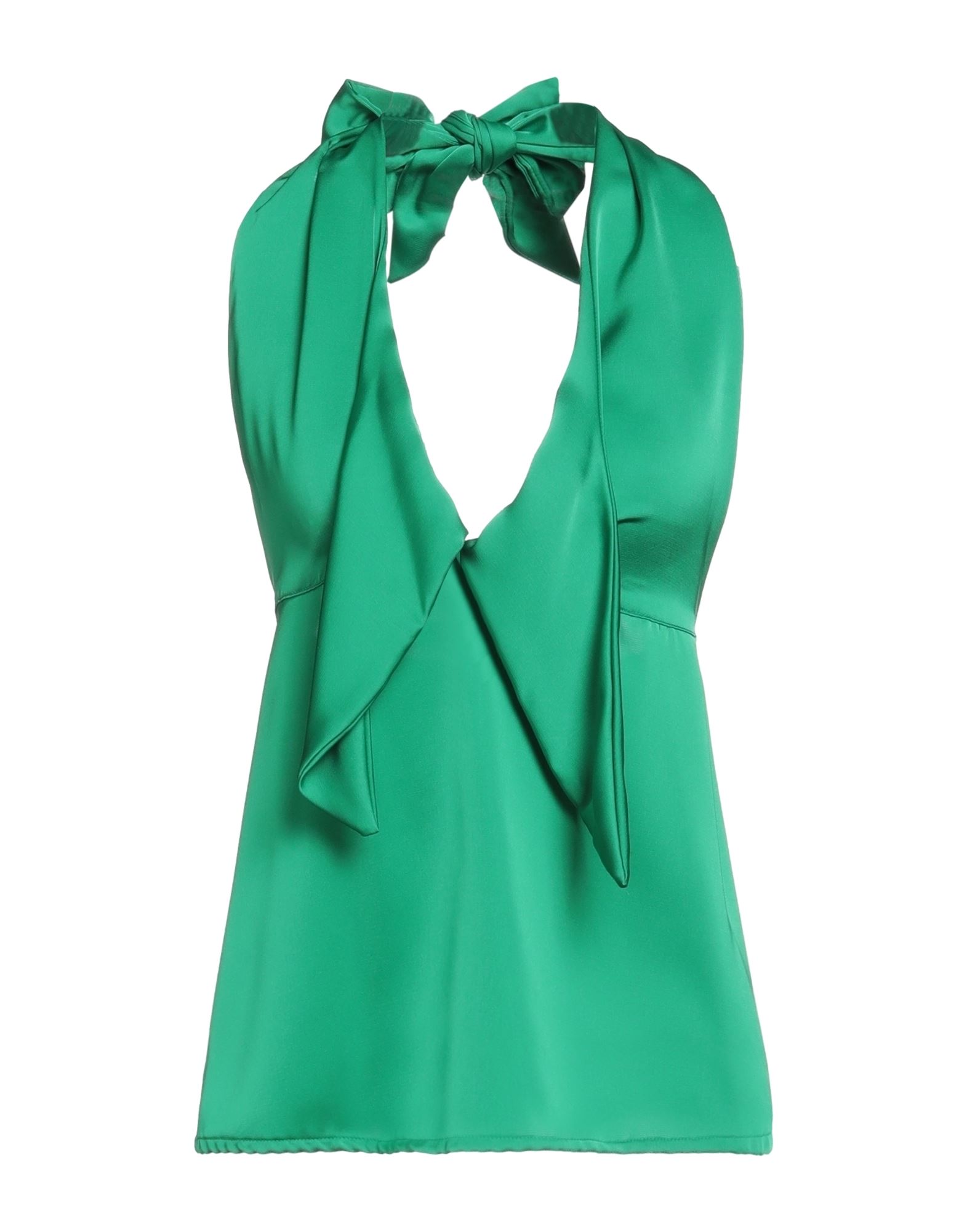 Shop Merci .., Woman Top Green Size S Polyester