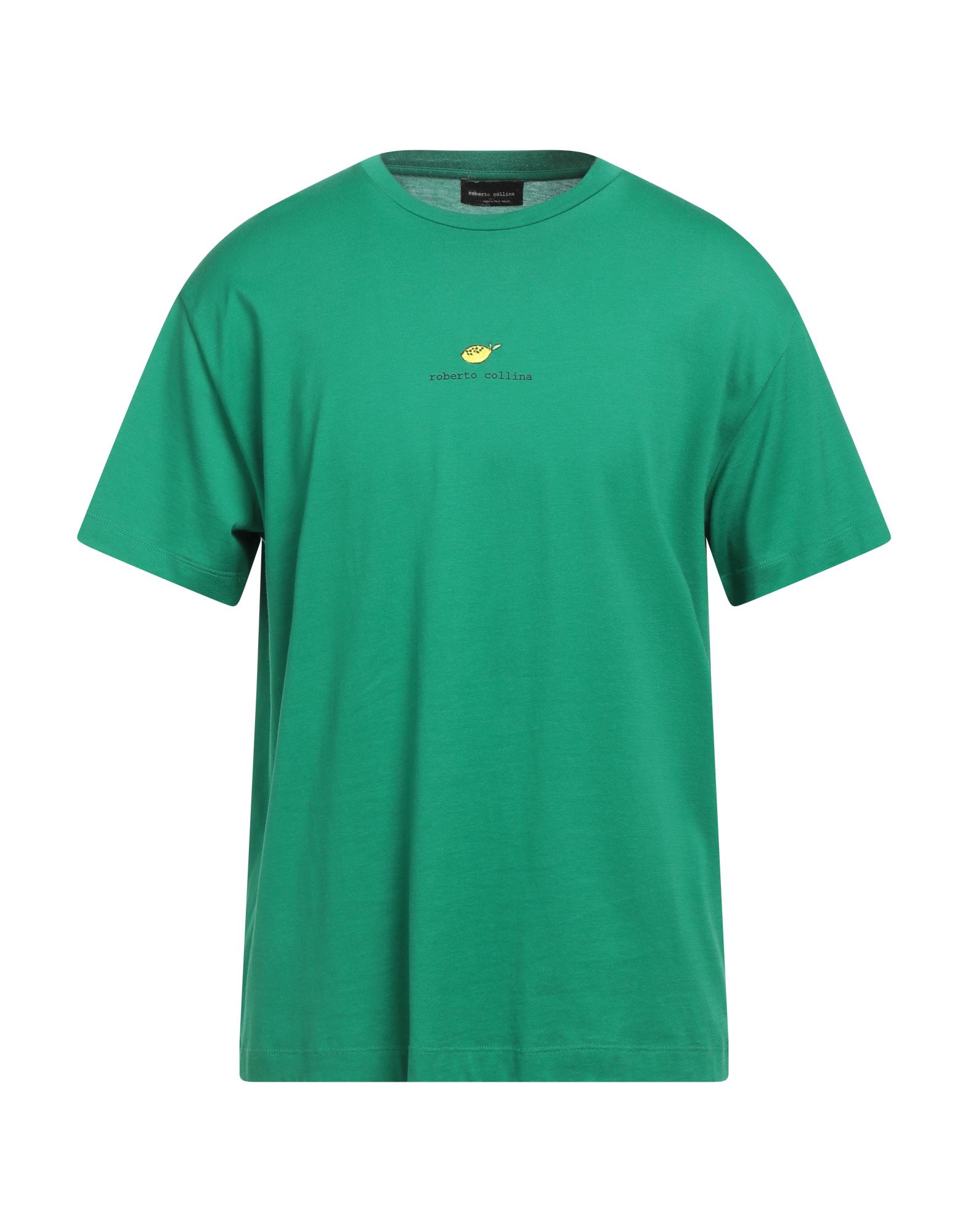 Roberto Collina T-shirts In Green