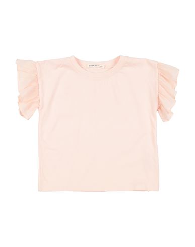 Babe And Tess Babies' Babe & Tess Toddler Girl T-shirt Pink Size 3 Cotton
