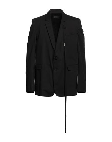 Ann Demeulemeester Man Suit Jacket Black Size 44 Cotton