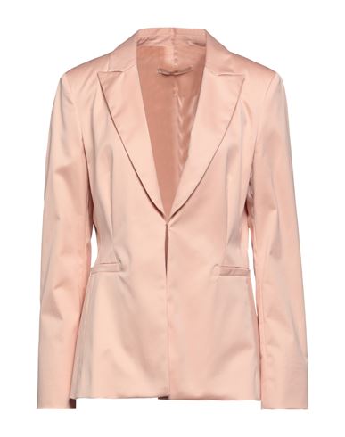 Pennyblack Woman Blazer Pink Size 10 Cotton, Polyamide, Elastane