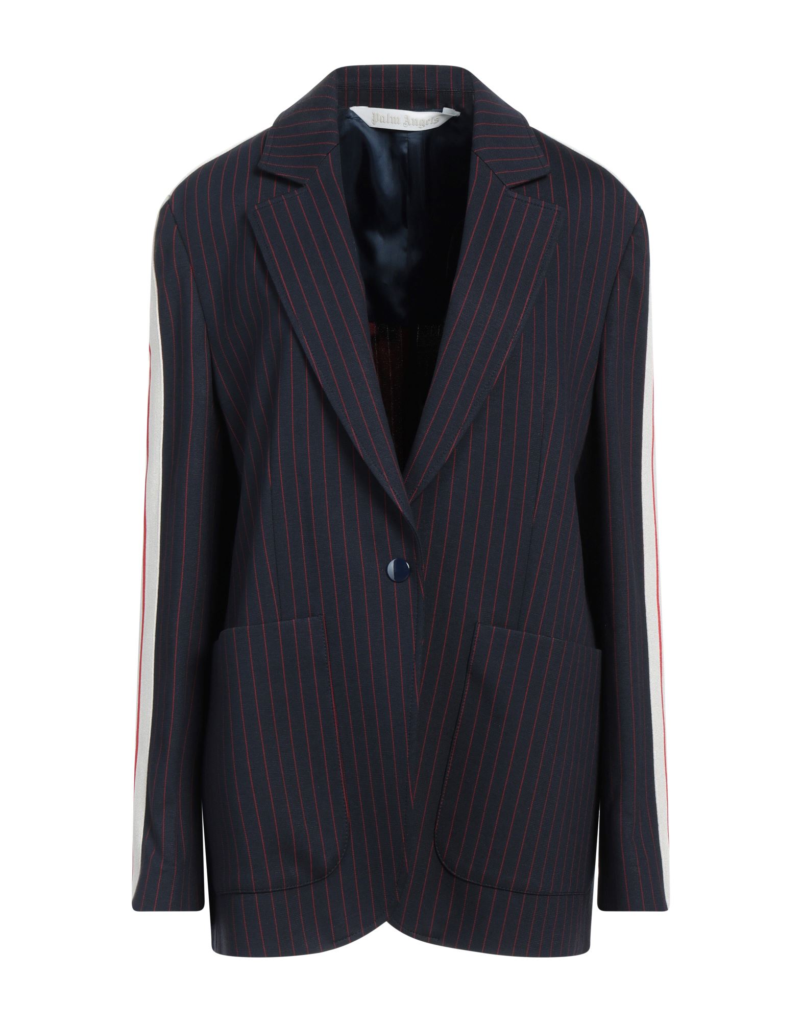 Palm Angels Suit Jackets In Midnight Blue