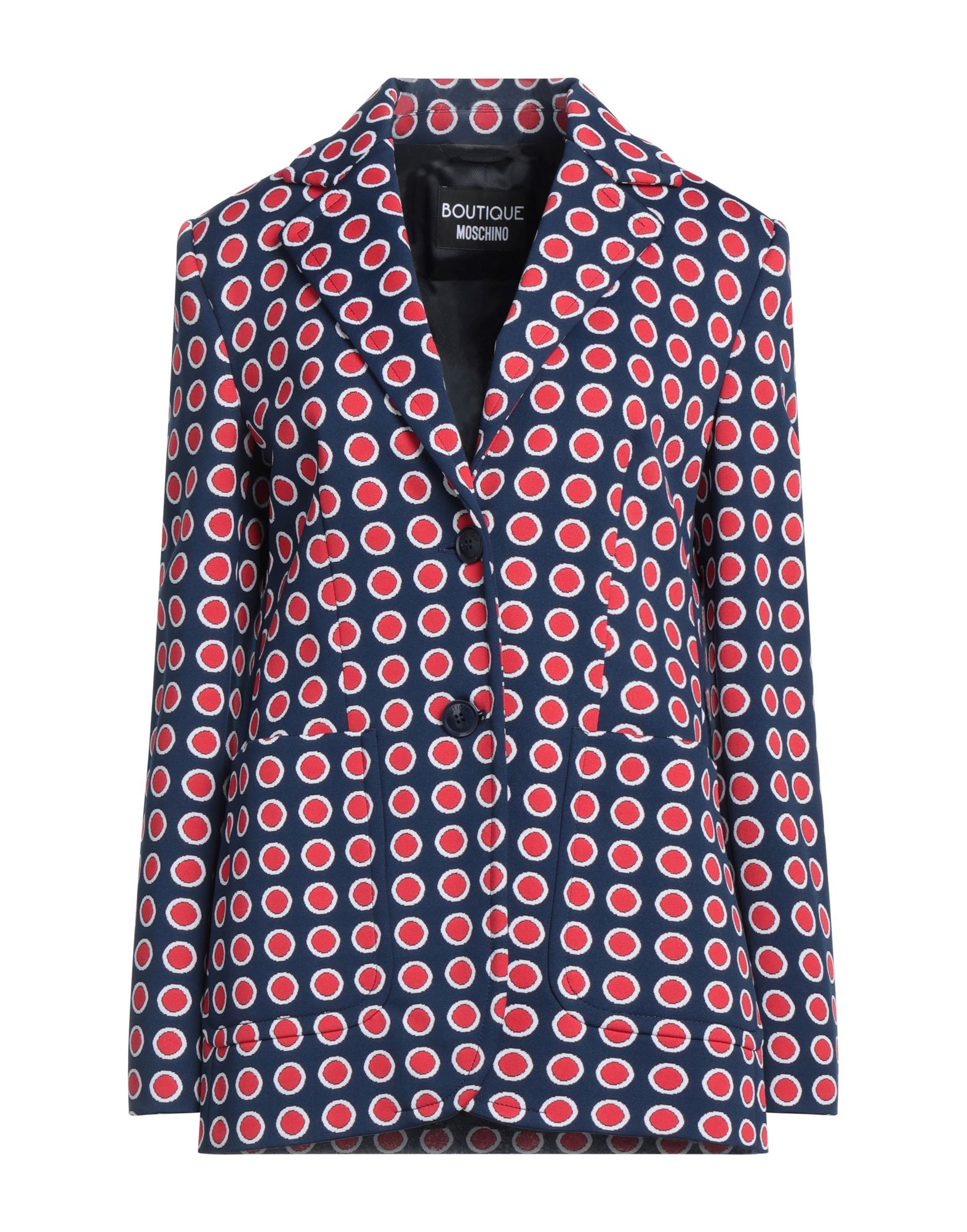 Boutique Moschino Suit Jackets In Midnight Blue