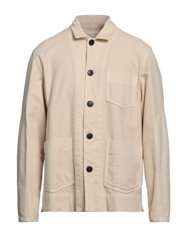 Altea Man Suit Jacket Cream Size L Cotton, Elastane In White