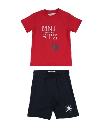 Manuel Ritz Babies'  Toddler Boy Co-ord Red Size 4 Cotton