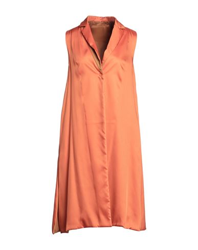 Maliparmi Malìparmi Woman Blazer Orange Size 8 Polyester