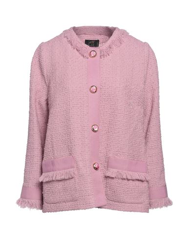 Le Col Woman Blazer Pink Size 14 Wool, Polyamide